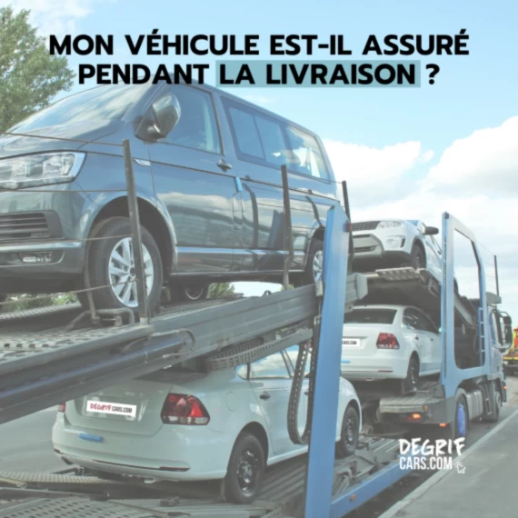 Livraison d’une voiture neuve par Degrifcars.com, mandataire automobile, véhicule assuré pendant le transport jusqu’à la remise des clés.