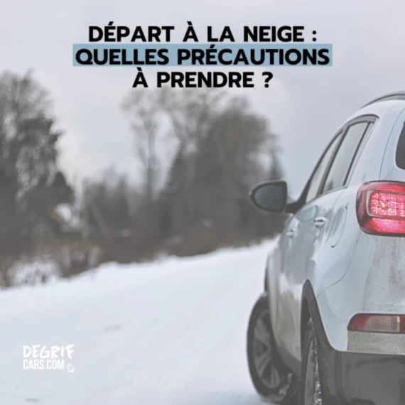 Voiture familiale équipée pour la neige prête à partir en vacances, proposée par Degrifcars.com, mandataire automobile au meilleur prix.